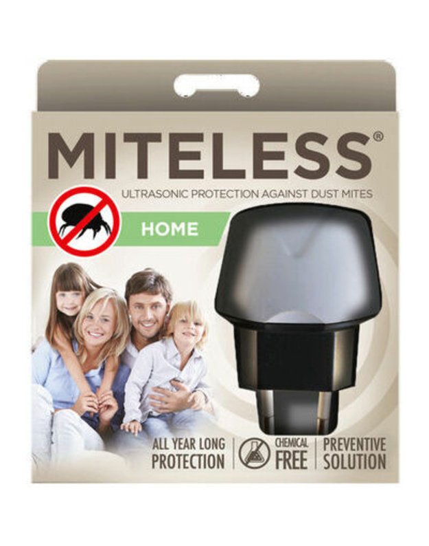 Tickless Miteless Home ultragarsinė apsauga nuo dulkių erkučių &ndash; saugi namams