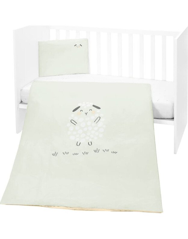 Baby Bedding Set Sleepy Sheep 5 pcs – soft & cozy nursery bedding