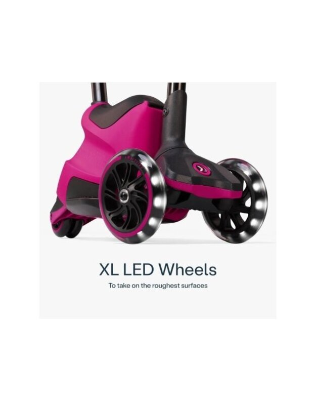 SmarTrike Xtend Ride On Scooter Plus Pink – paspirtukas nuo 1 iki 12 metų 2
