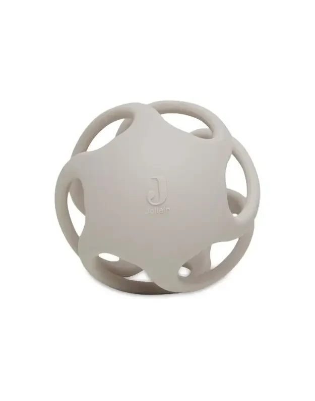 Jollein Jollein Teether Ball Silicone Nougat silikoninis kramtukas kūdikiams