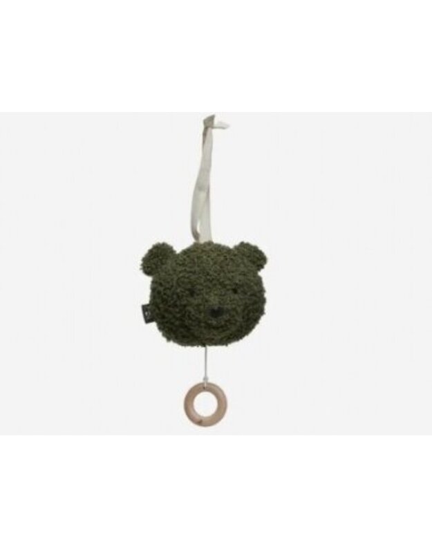 Jollein musical hanging toy Teddy Bear Leaf Green