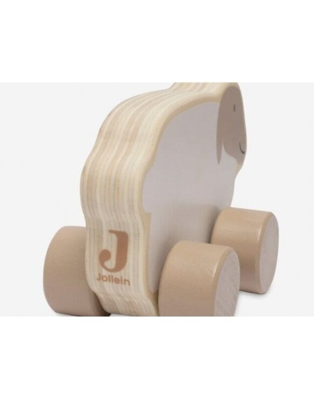 Jollein lavinamasis medinis automobilis Ėriukas 2