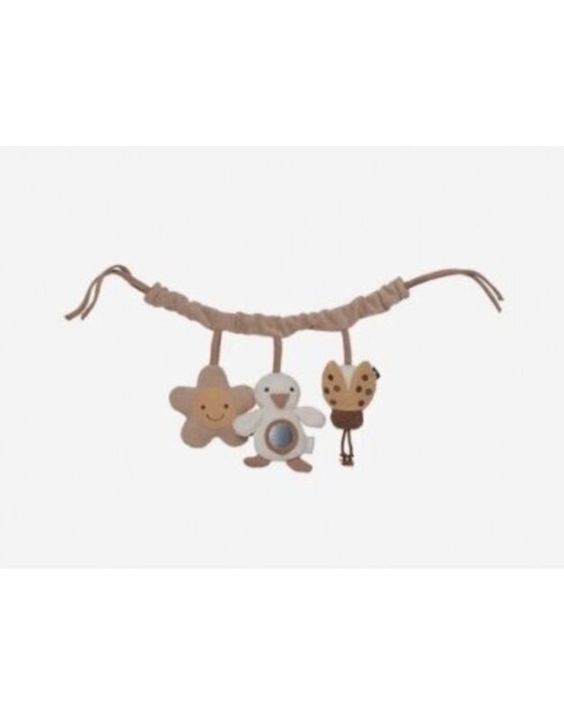 Jollein hanging toy for strollers or car seats Spring Garden