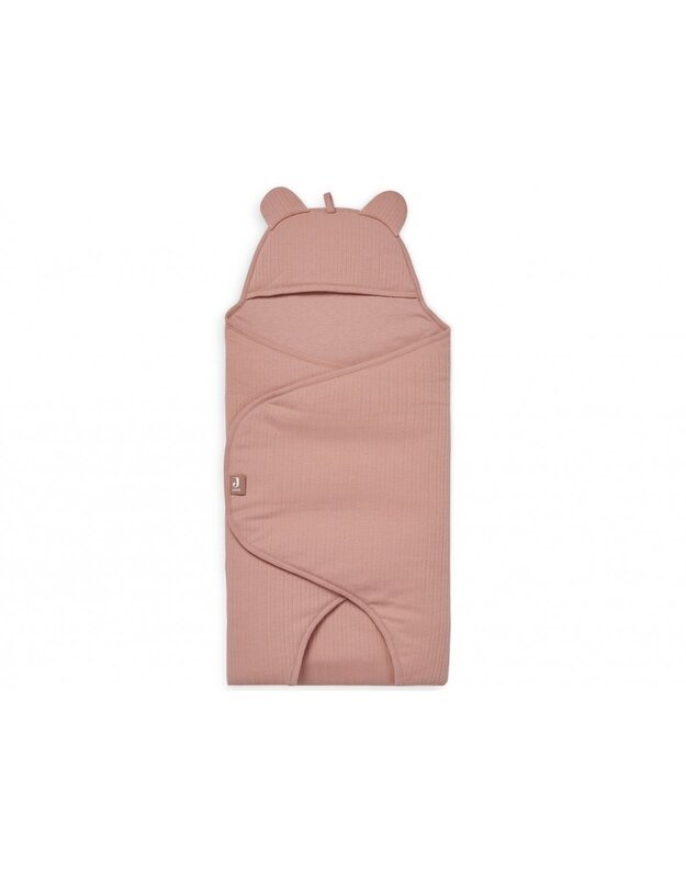 Jollein autokėdutės ir lopšio užklotas Basic Stripe Rosewood 3