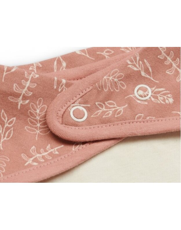 Jollein bib Bib Bandana Meadow Rosewood 3