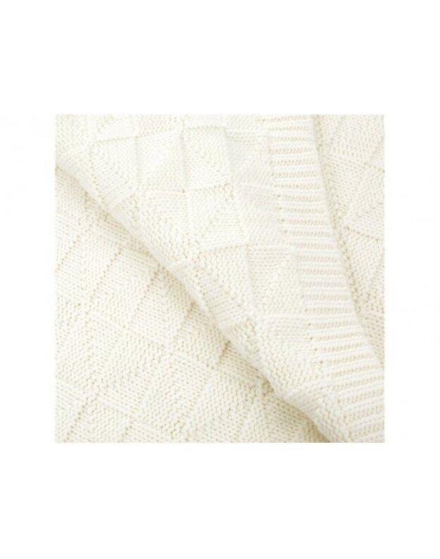 ABC Design crib/bed blanket Cream 100x100 cm