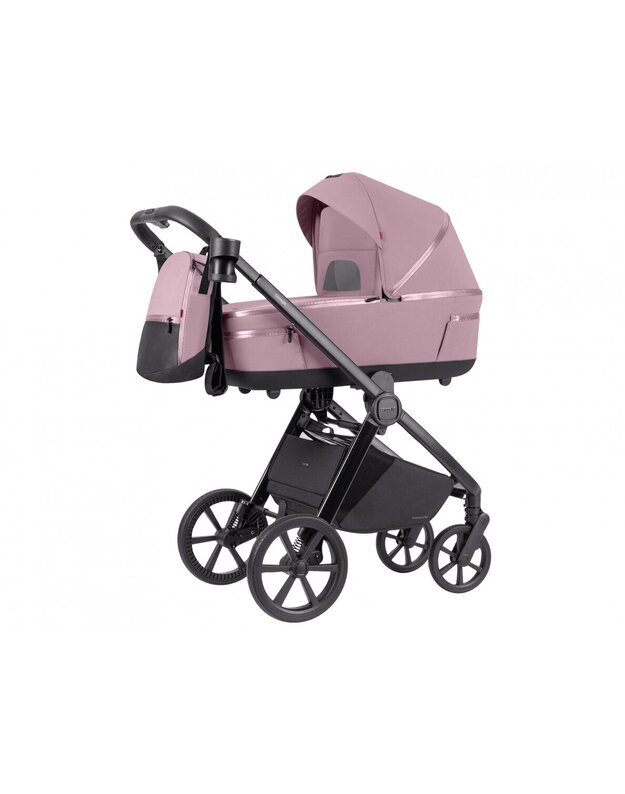 Universalus vežimėlio komplektas Carrello Omega Plus 2in1 Galaxy Pink