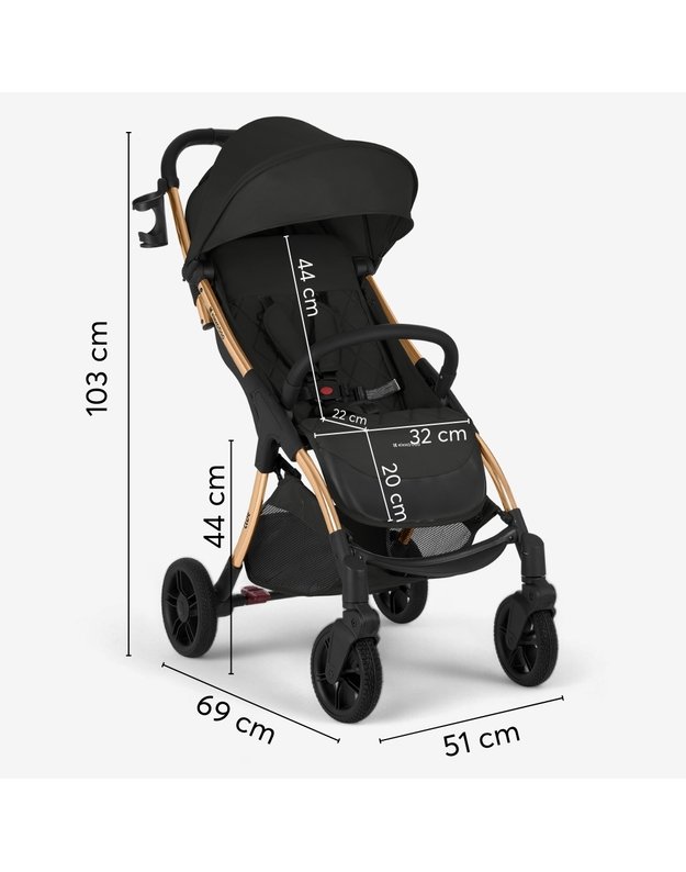 Sportinis vežimėlis Kikka Boo Cloe Beige 6