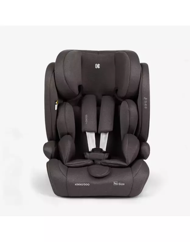 Automobilinė kėdutė   Kikka Boo i-Cross Brown– i-Size (76-150 cm)
