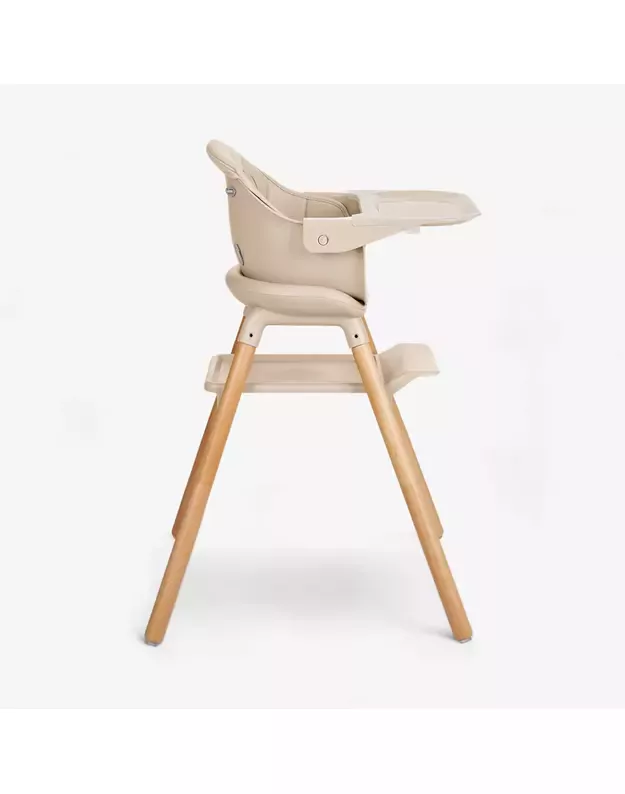 Maitinimo kėdutė „Woody Beige“