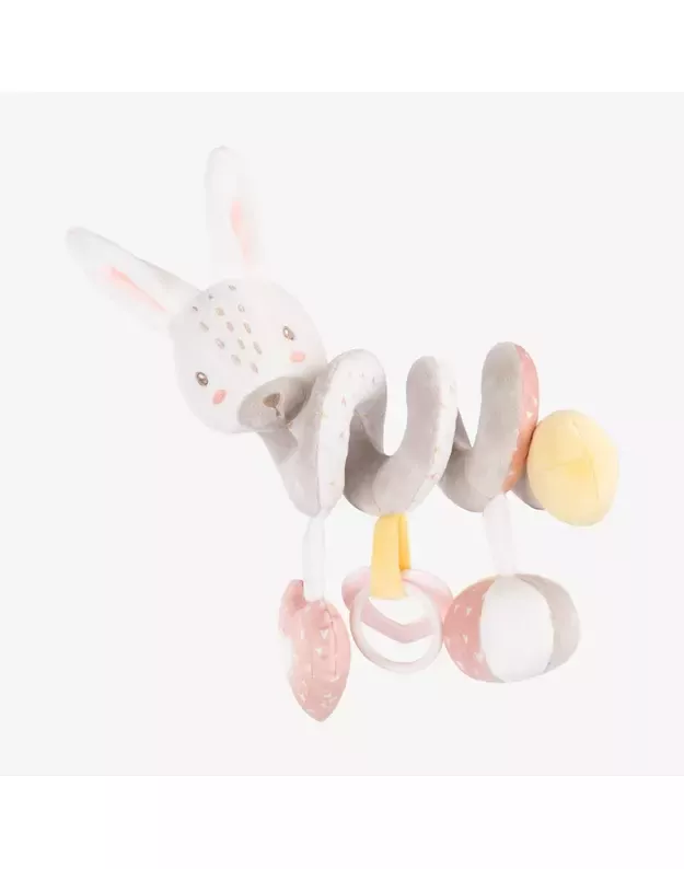 Horizontalus minkštas pliušinis žaislas spiralė „Rabbits in Love“ 