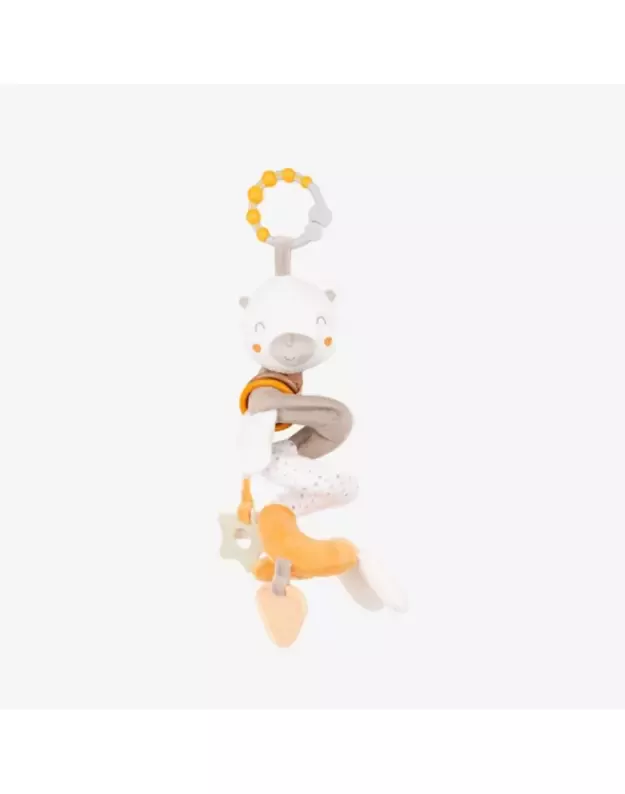 Vertical soft and educational spiral toy "My Teddy"