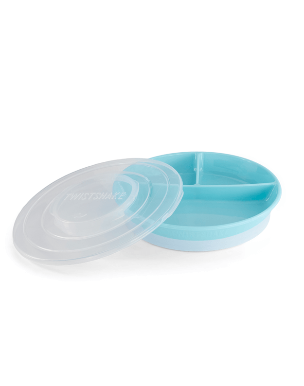Twistshake lėkštė su skyreliais Pastel Blue 78170 2