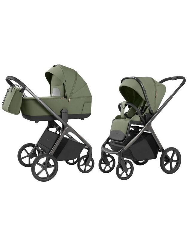 Universalus vežimėlis Carrello Vector 2in1 Field Green 1