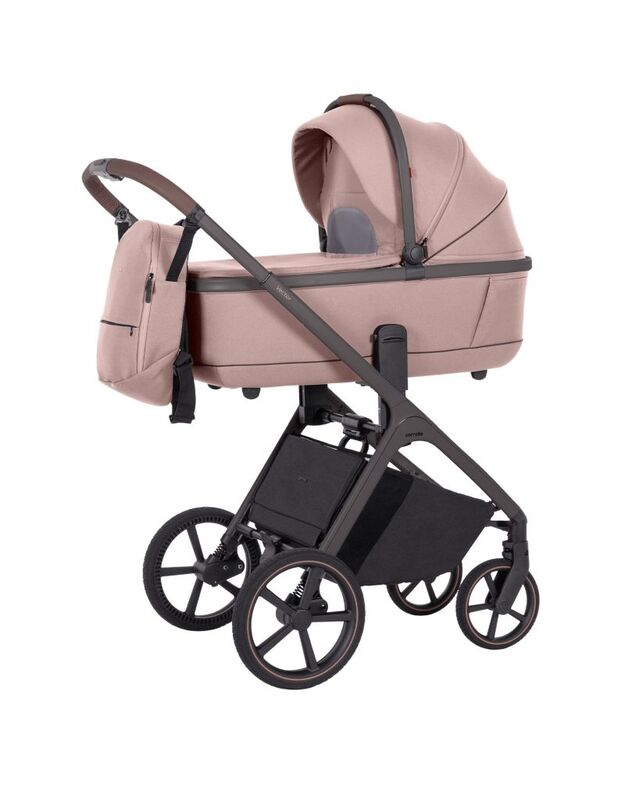 Universalus vežimėlio komplektas Carrello Vector 2in1 Cupcake Beige