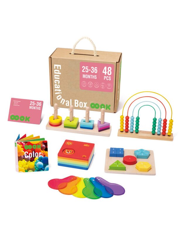 Edukacinė dėžutė vaikams 25–36 mėn.