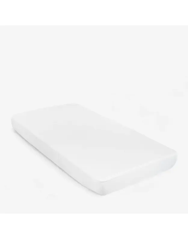 Organinės medvilnės paklodė su guma čiužiniui 80×50×8 cm  1