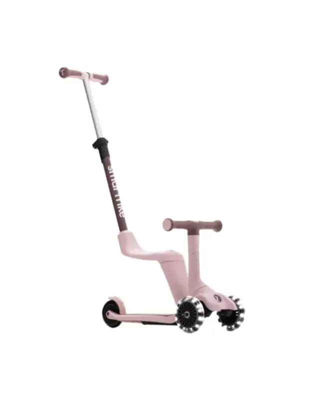 SmarTrike Xtend Mini-Ride paspirtukas Pink 1–9 m. – reguliuojamas ir ilgaamžis