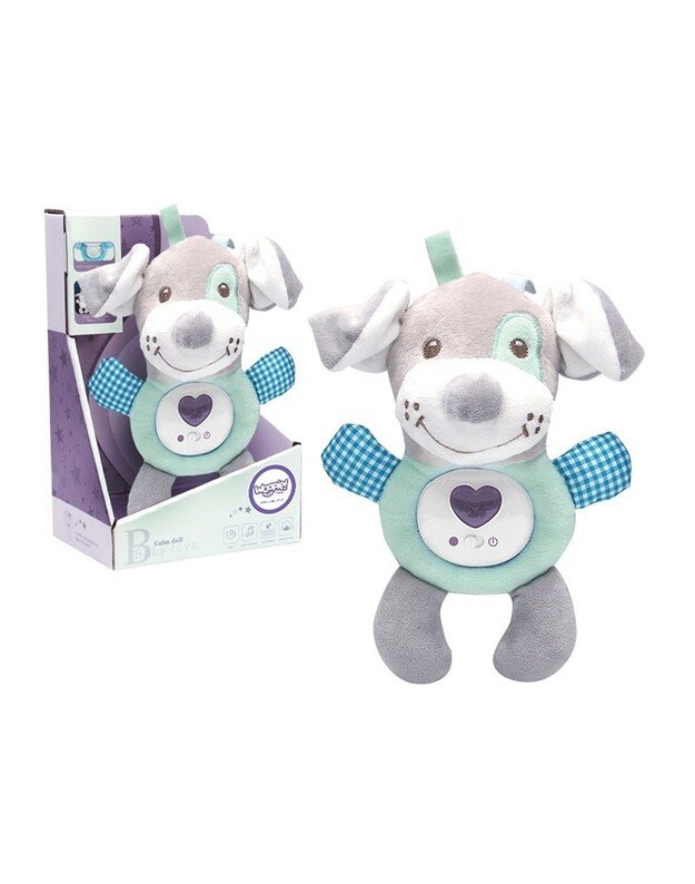 Interaktyvus minkštas žaislas Woopie žydras