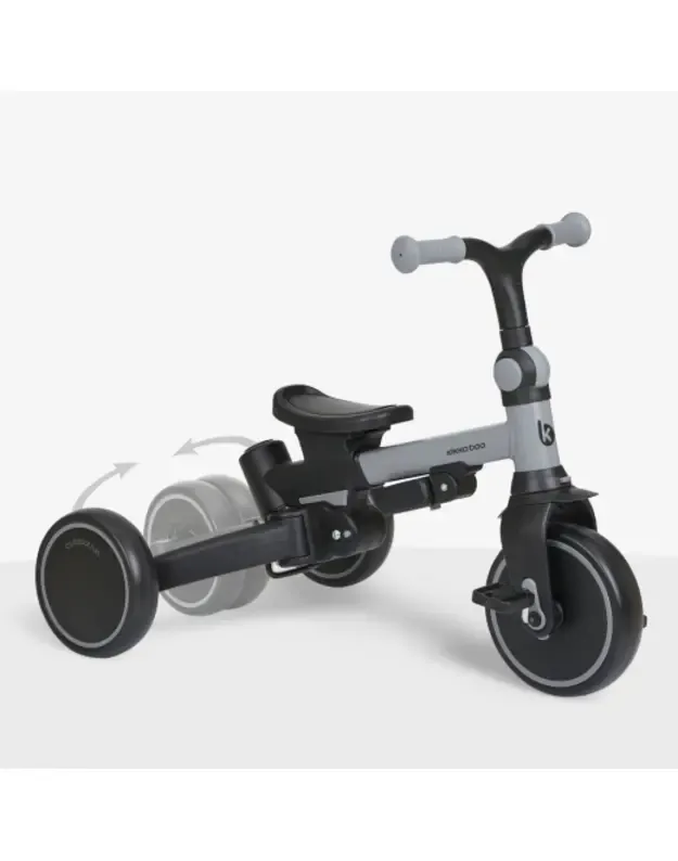 Triratukas 8 in 1 KikkaBoo Aluma Grey – daugiafunkcis triratukas vaikams 4