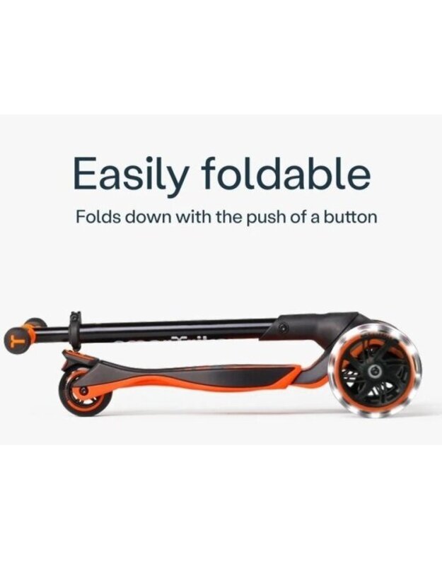 SmarTrike Xtend Ride On Scooter Plus Orange – paspirtukas nuo 1 iki 12 metų 6