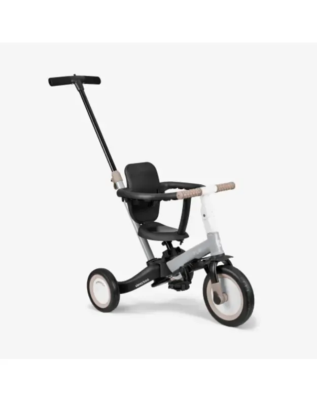 KikkaBoo Flip 5in1 triratukas Grey – daugiafunkcis augantis su vaiku