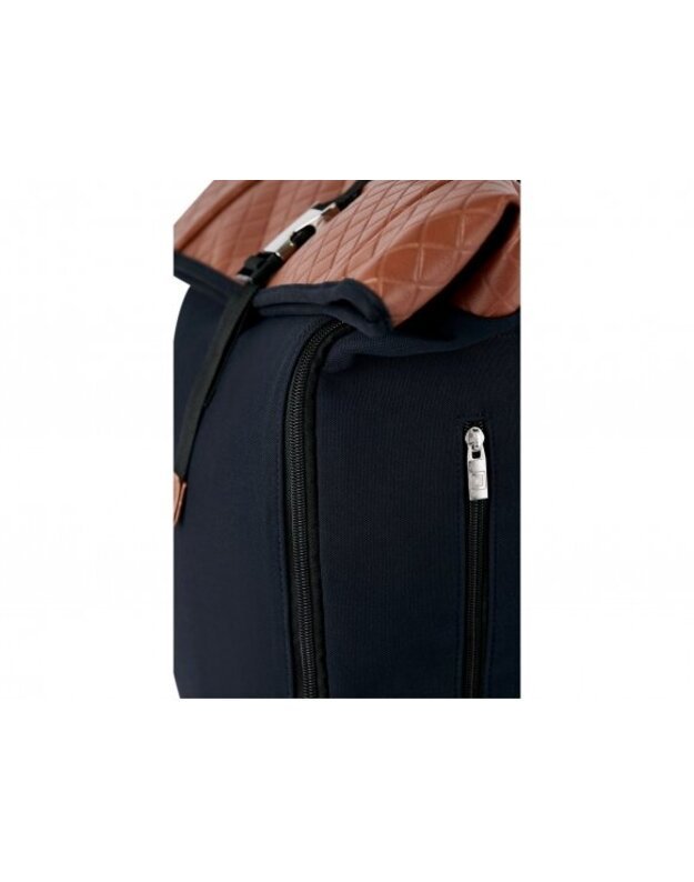 Moon mommy backpack Rolltop Navy 2