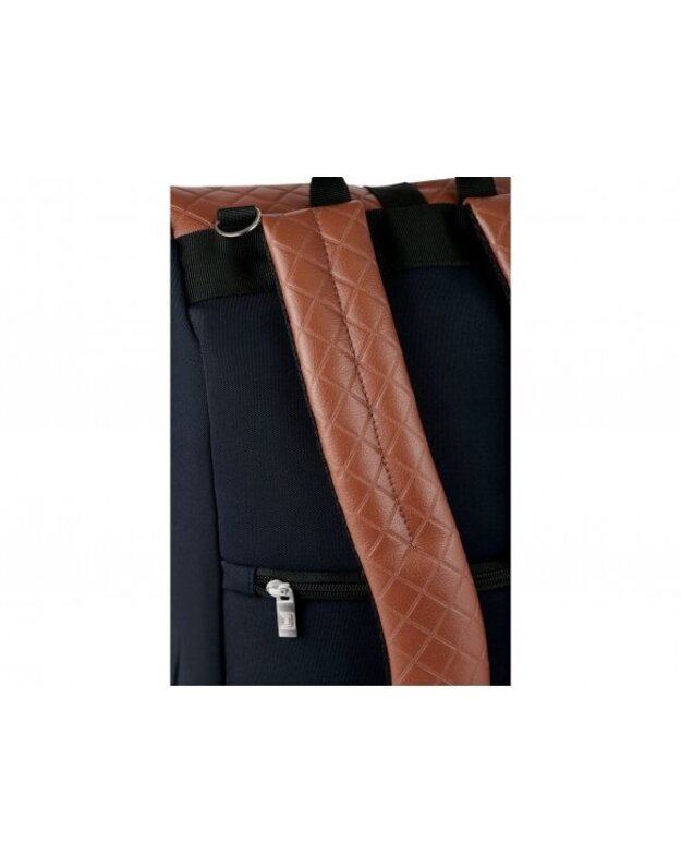 Moon mommy backpack Rolltop Navy 3