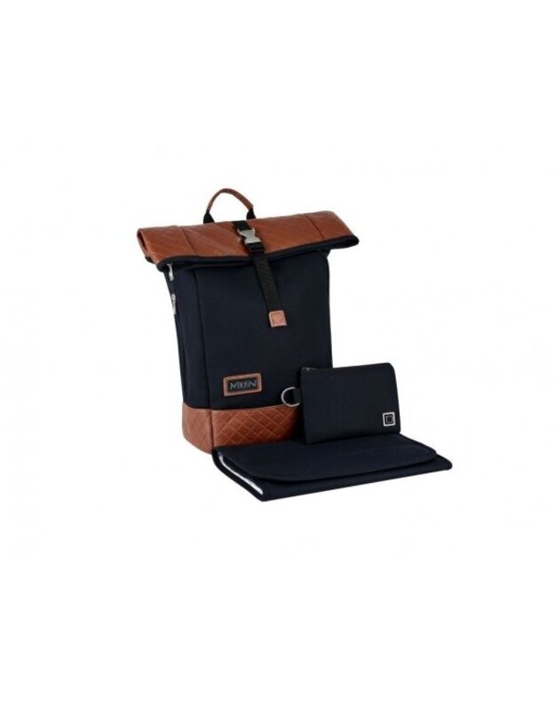 Moon mommy backpack Rolltop Navy