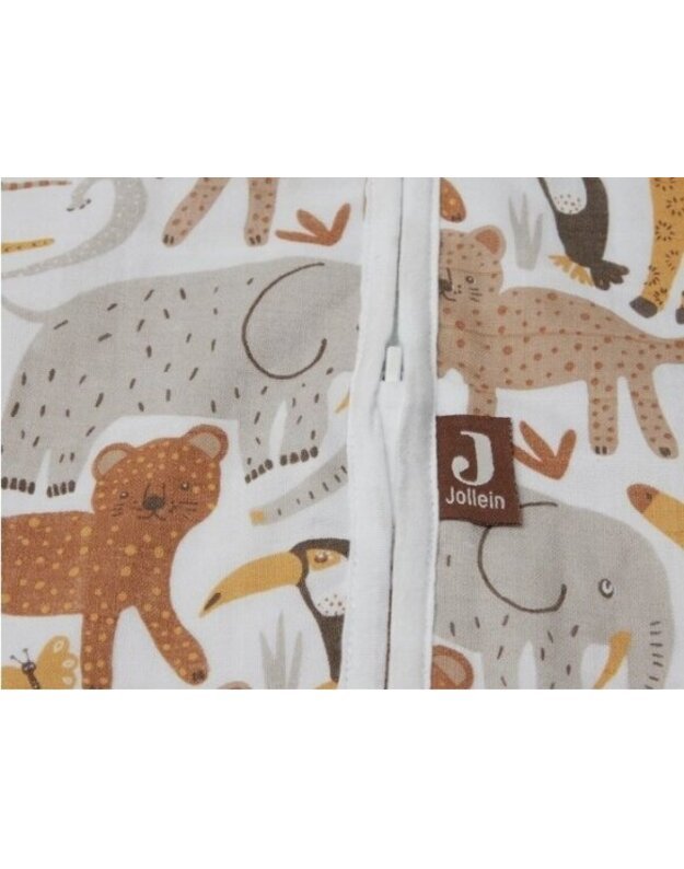 JOLLEIN MUSLINO MIEGMAIŠIS Jungle 110 cm 2