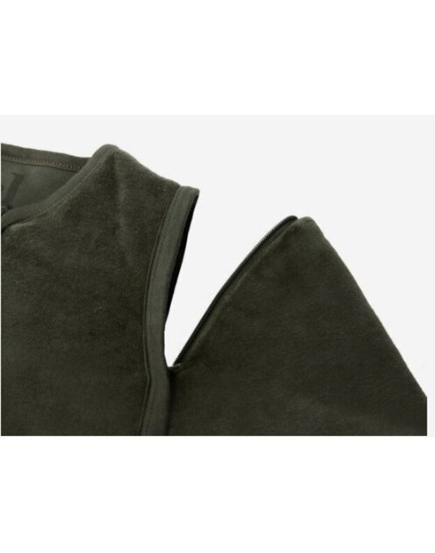 Jollein kūdikio miegmaišis su nusegamomis rankovėmis Velvet Leaf Green 70cm 3