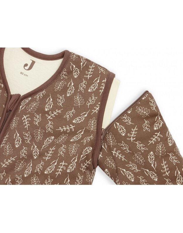 Jollein kūdikio miegmaišis su nusegamomis rankovėmis Meadow Chestnut 110 cm 3