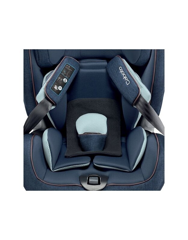 Automobilinė kėdutė Inglesina Caboto i- Size Moon Grey 76 cm - 150 cm 1-2-3 gr.