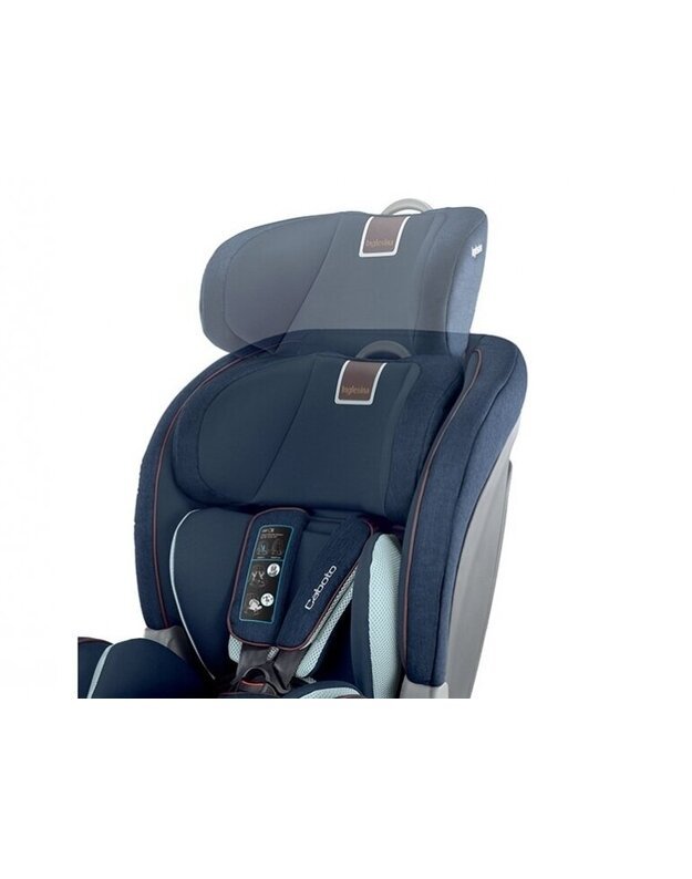 Automobilinė kėdutė Inglesina Caboto i- Size Moon Grey 76 cm - 150 cm 1-2-3 gr.