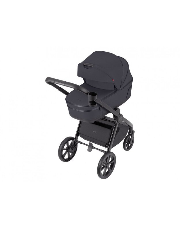 Universalus vežimėlio komplektas Carrello Omega Plus 2in1 Meteor Grey
