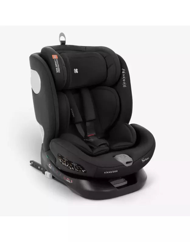 Automobilinė kėdutė  Kikka Boo i-Moove Black – i-Size (40-150 cm)