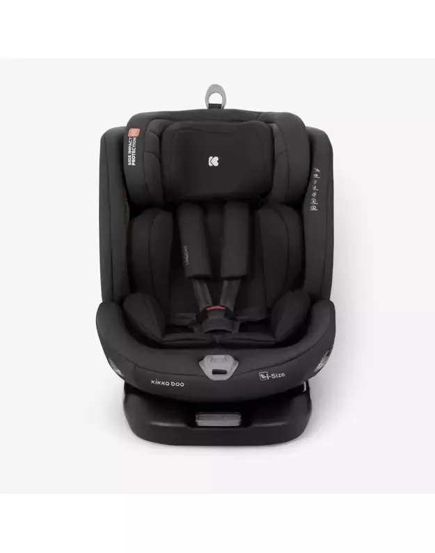 Automobilinė kėdutė  Kikka Boo i-Moove Black – i-Size (40-150 cm)
