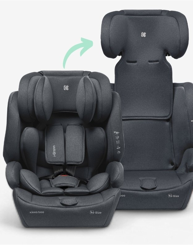 Automobilinė kėdutė   Kikka Boo i-Bronn Mint – i-Size (76-150 cm)