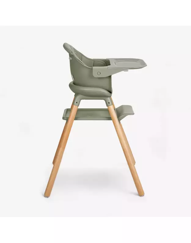 Maitinimo kėdutė „Woody Army Green“