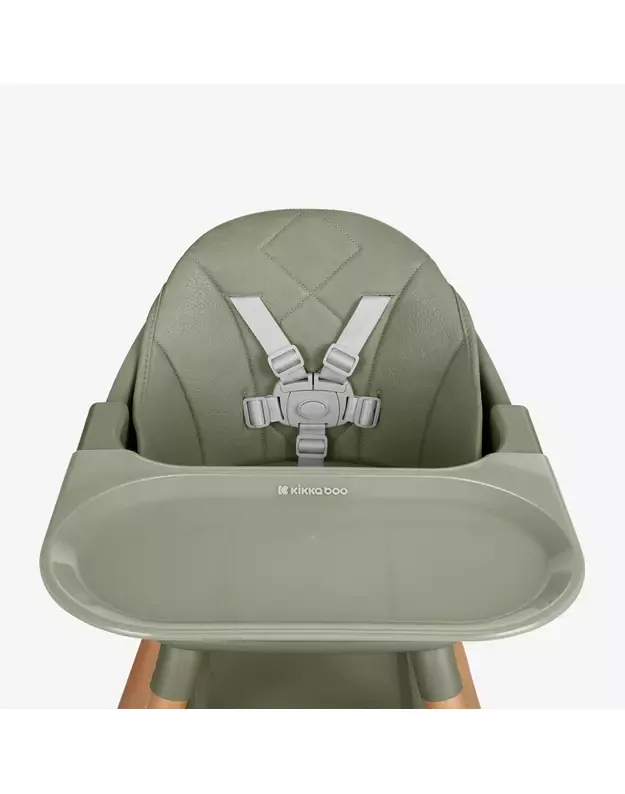 Maitinimo kėdutė „Woody Army Green“