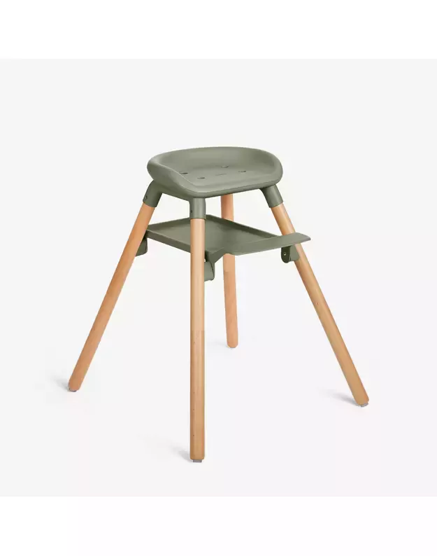 Maitinimo kėdutė „Woody Army Green“
