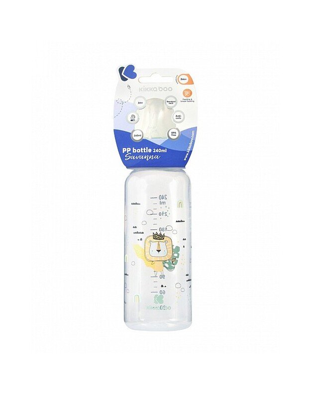Stiklinis maitinimo buteliukas 240 ml Savanna Mint 