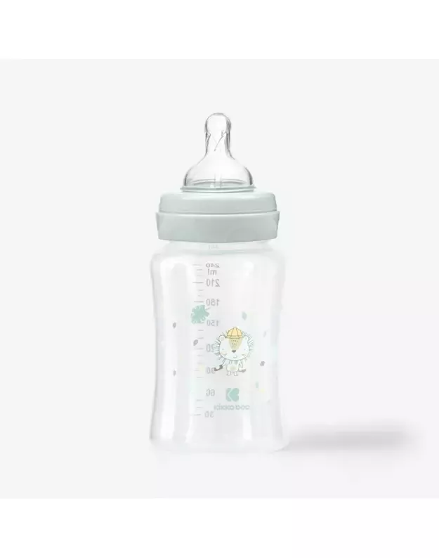Jungle King PP maitinimo buteliukas 240 ml Mint