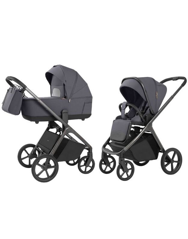 Universalus vežimėlis Carrello Vector 2in1 Ultimate Grey  1