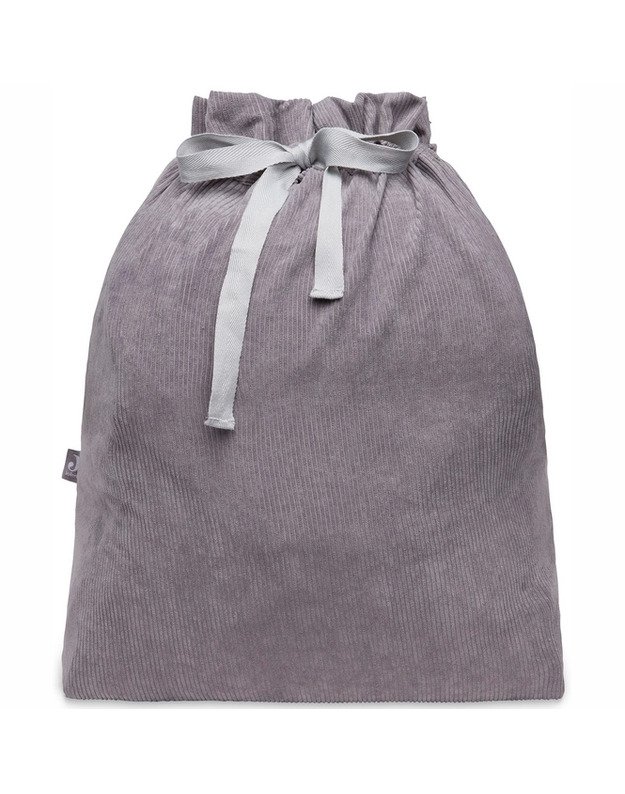 Jollein Corduroy daiktų krepšys Storm Grey 23 
