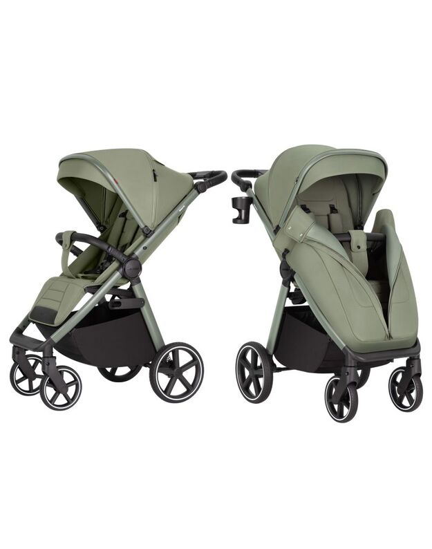Sportinis vežimėlis Carrello Bravo SL Deluxe Mosaic Green  2