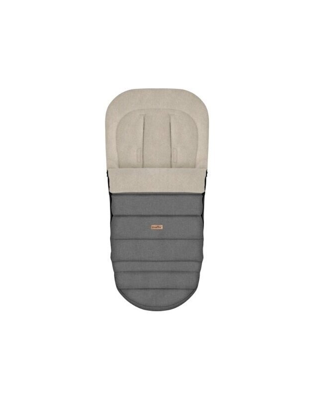 Zaffiro iGrow Scandi Wool Footmuff Light Grey  Zaffiro iGrow Scandi Wool Footmuff Light Grey