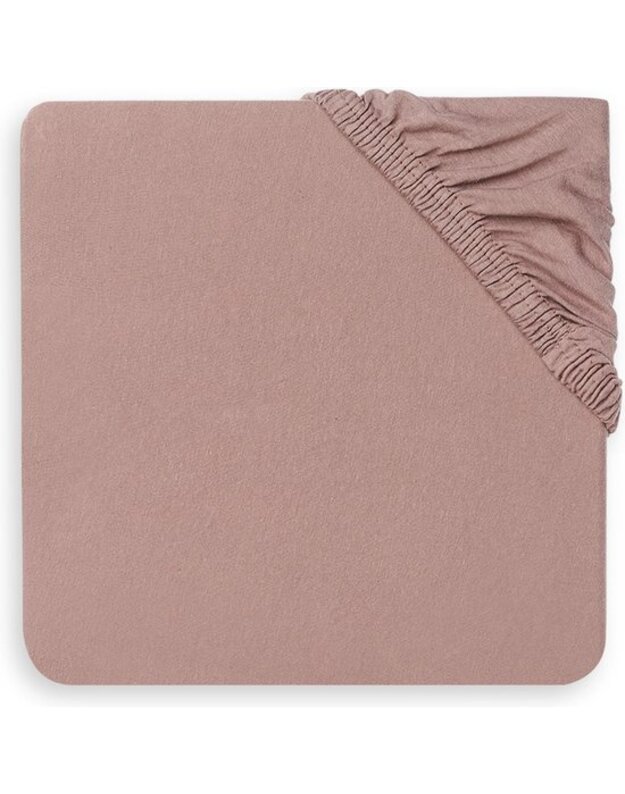 Jollein Jersey paklodė lopšiui Chestnut 40/50x80/90 cm 