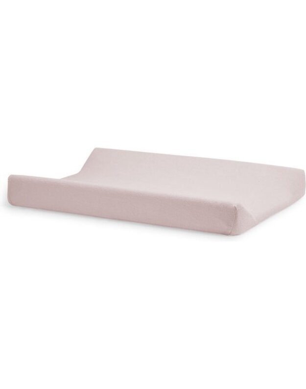 Jollein vystymo čiužinio užvalkalas Badstof Soft Pink 50x70 cm 