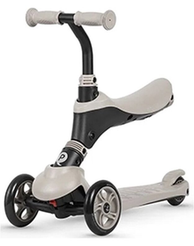 QPlay Sema Step 5in1 balansinis dviratukas ir paspirtukas Beige  3